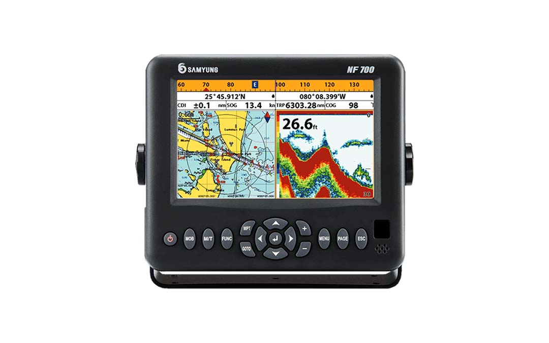 Samyung NF 700 Color GPS Chart Plotter And Fishfinder